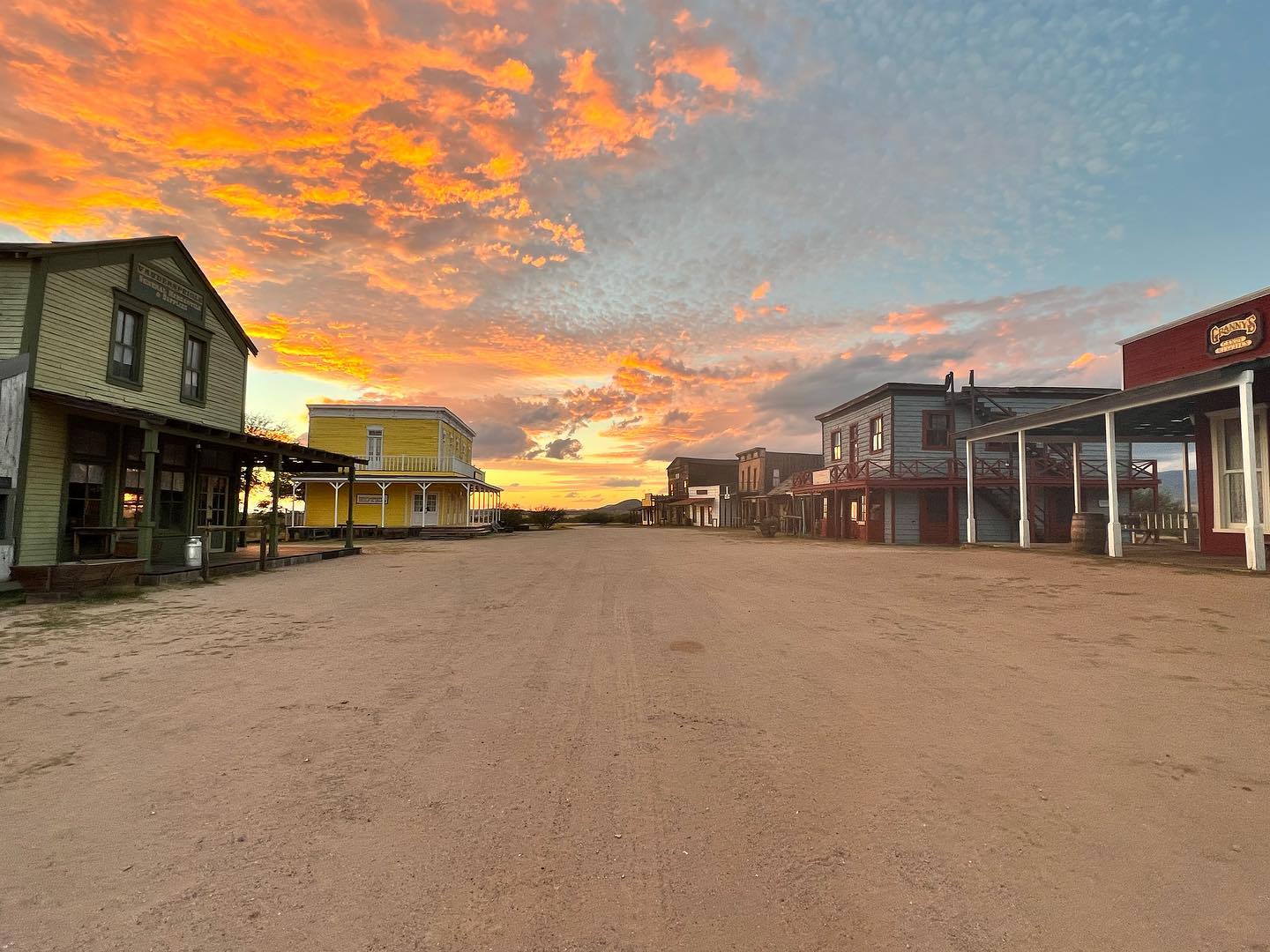 Mescal & Tombstone Movie Set #3 - photo credit Mescal Movie Set