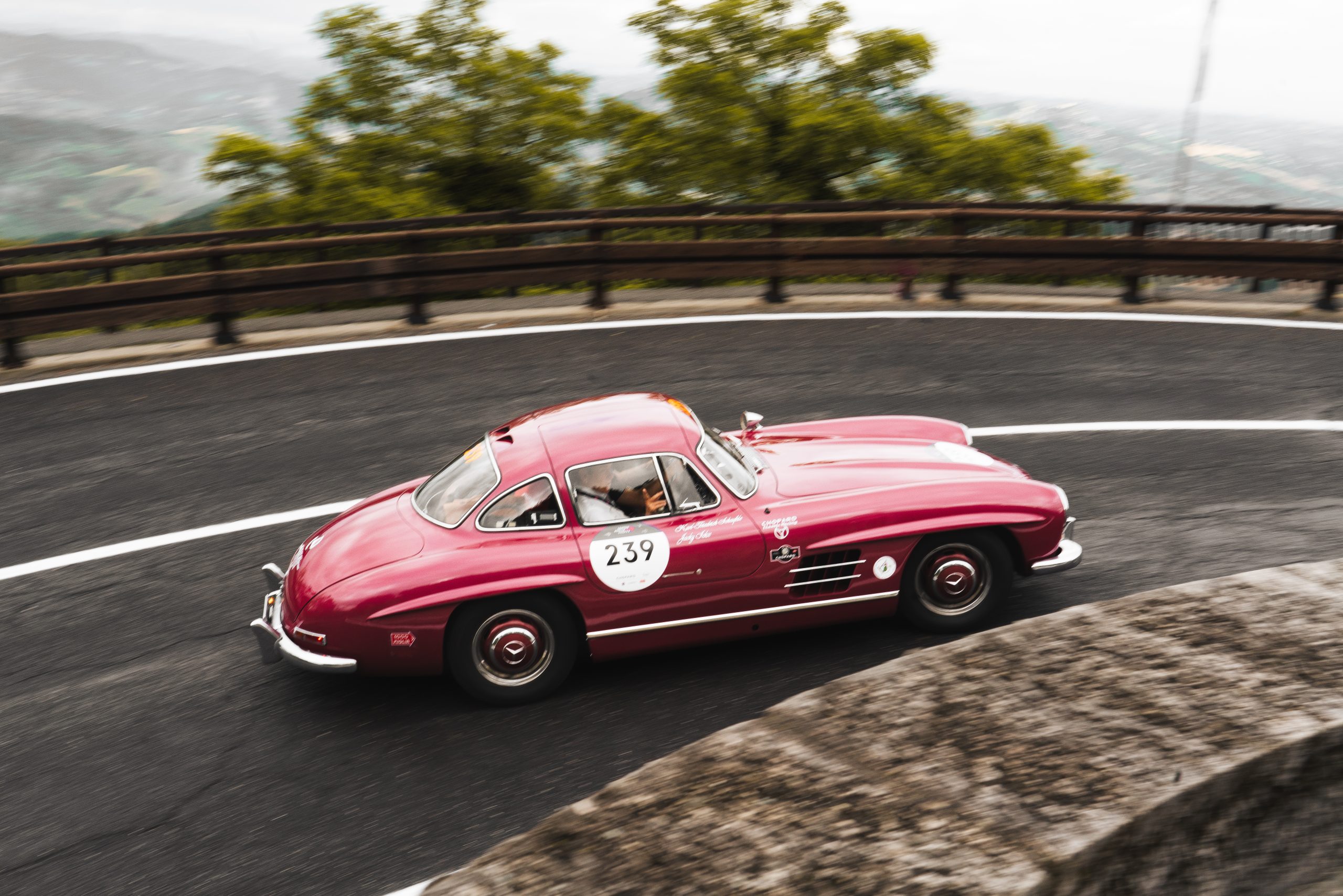 Karl-Friedrich Scheufele, Jacky Ickx, Mercedes-Benz 300SL, 1000 Miglia, 2023