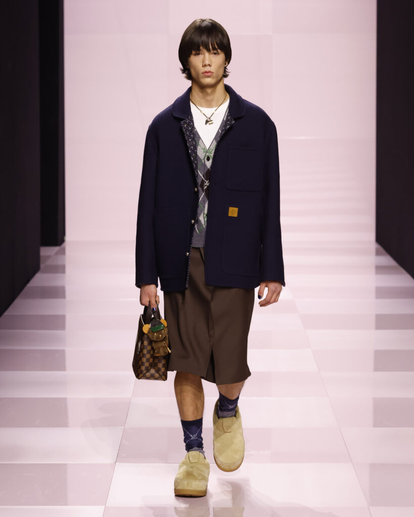 LOUIS VUITTON MEN FALL WINTER 2025 SHOW LOOK 5