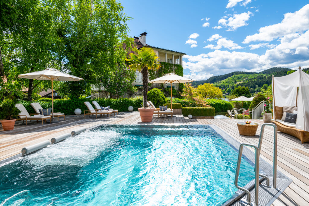 aussenpool mit liegemoeglichkeiten kollers hotel 1