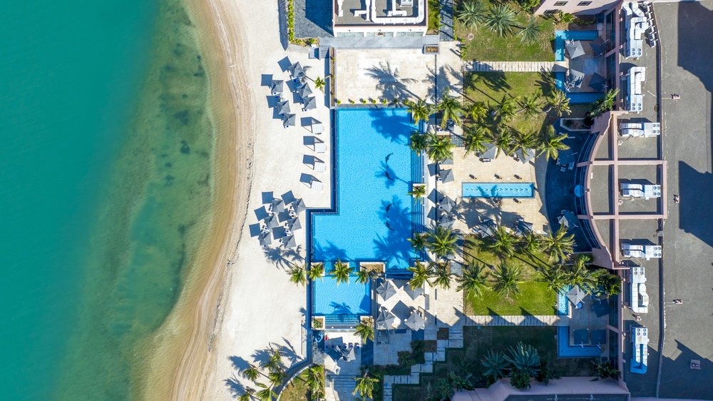 KIYNB1 Kempinski Hotel Resort Sariya Aerial Overview 3