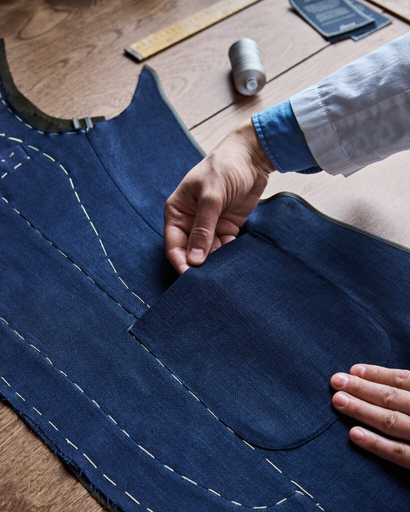 BRIONI SS25 JARDIGAN MAKING OF 14