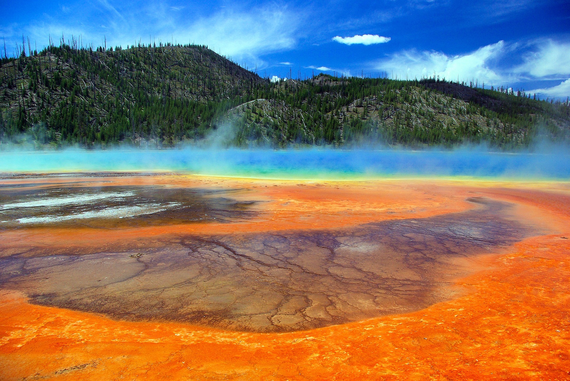 Grand Prismatic Hot Spring (c) Mike Goad