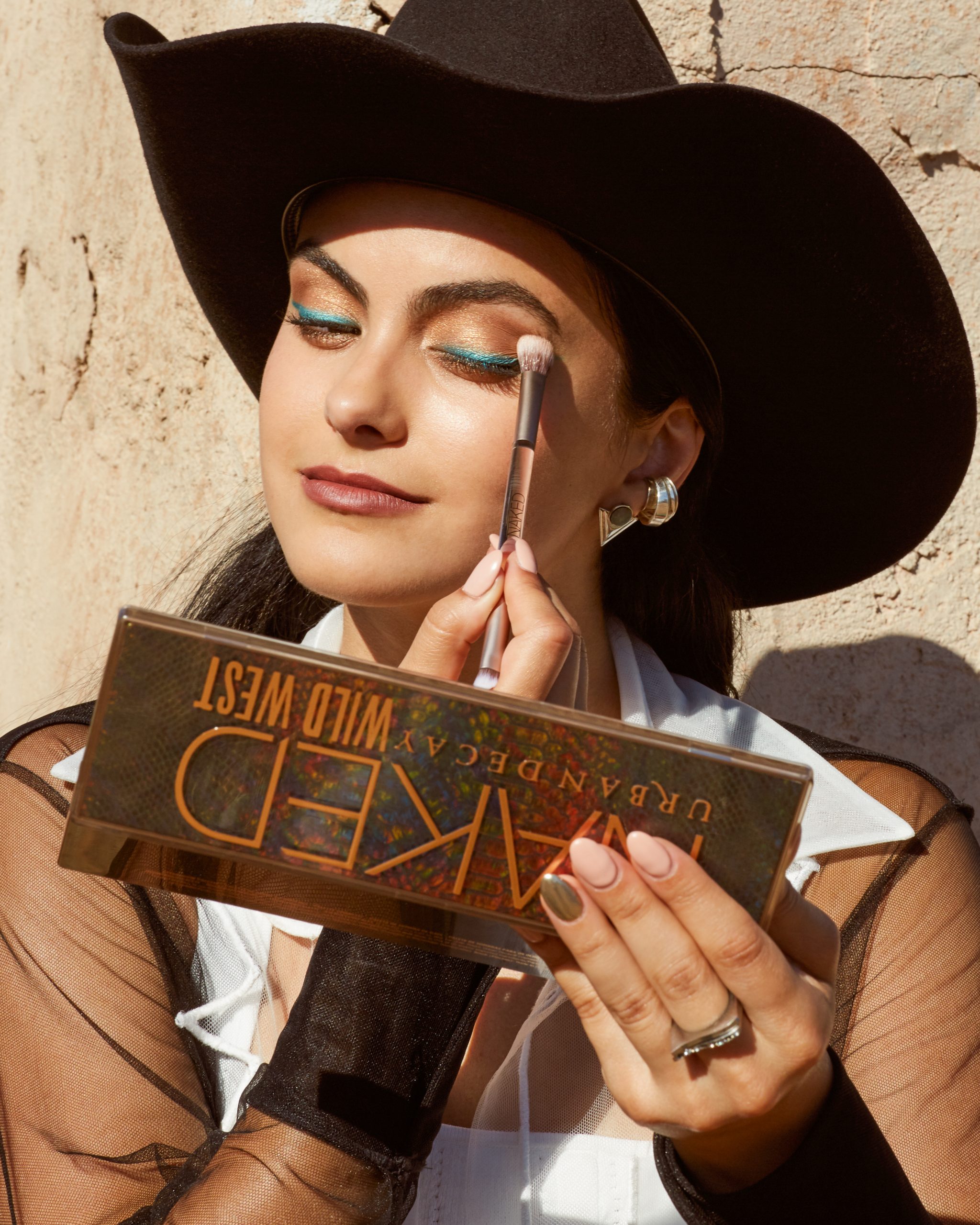 Urban Decay Naked WIld West_CELEBRITY MODEL PICS_CAMILA MENDES (3)
