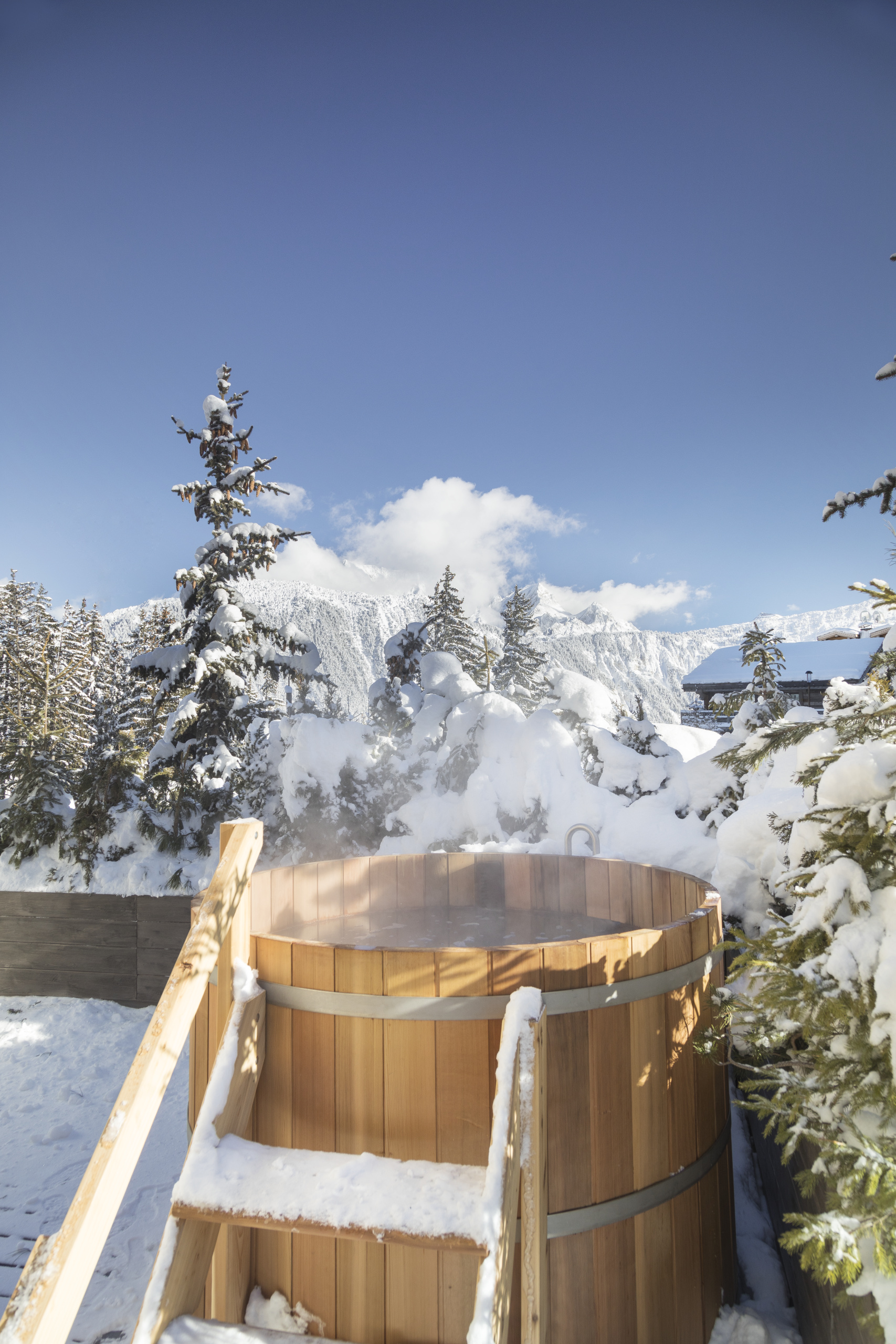 Le Melezin, France - Suite Ski Piste, Hot Tub