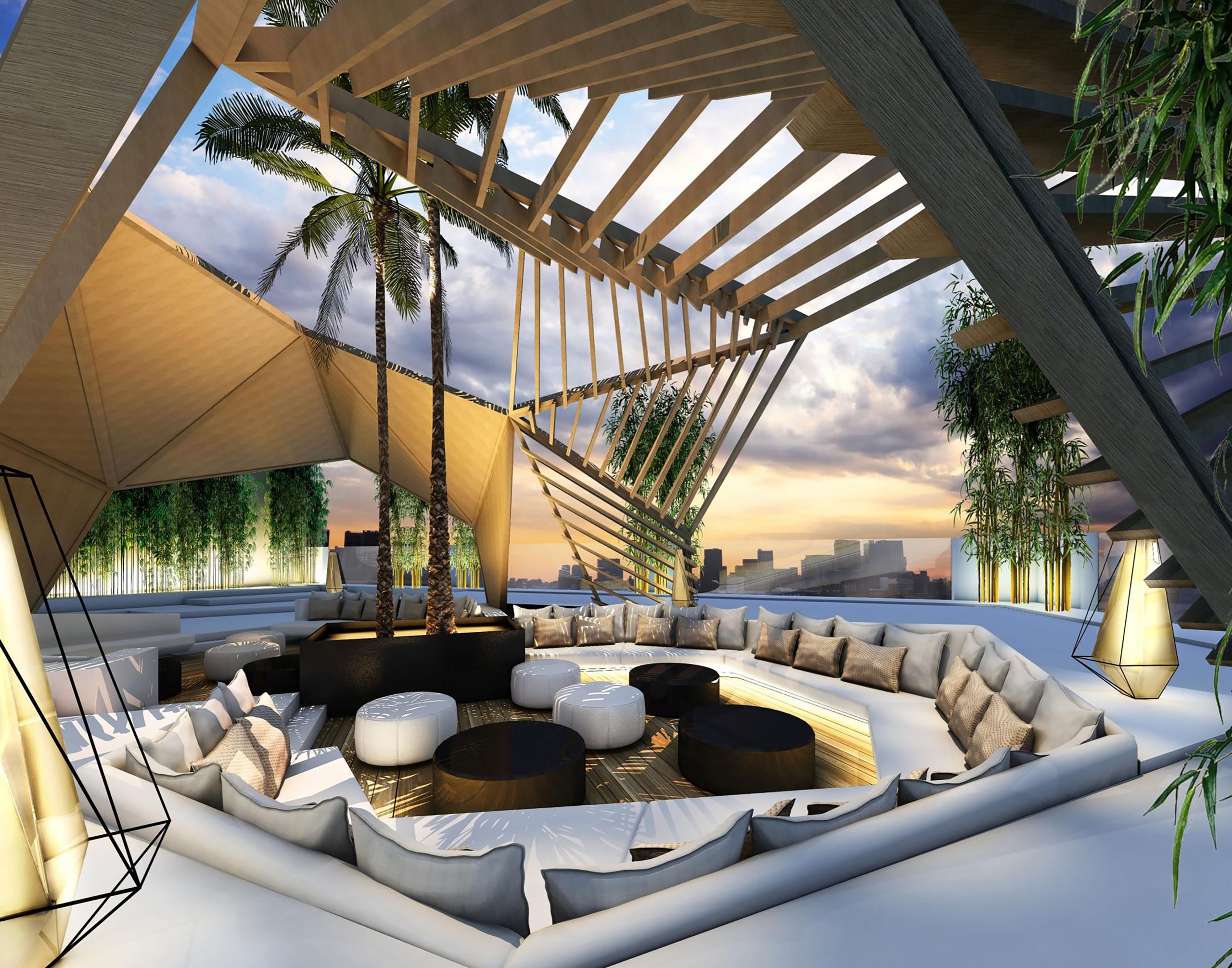 Hilton Bahrain_Outdoor Lounge