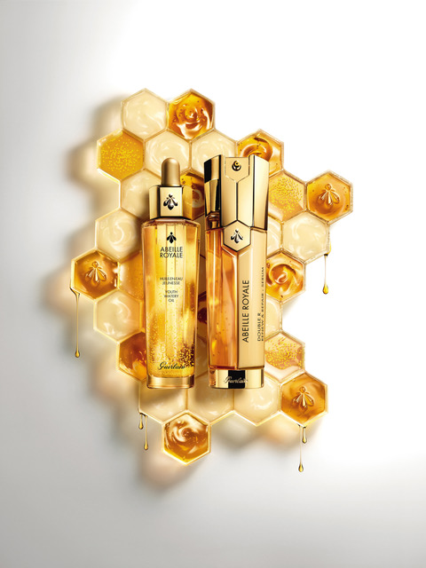 GUERLAIN_Abeille Royale GOLDEN DUO_Youth Watery Oil & Double R Serum