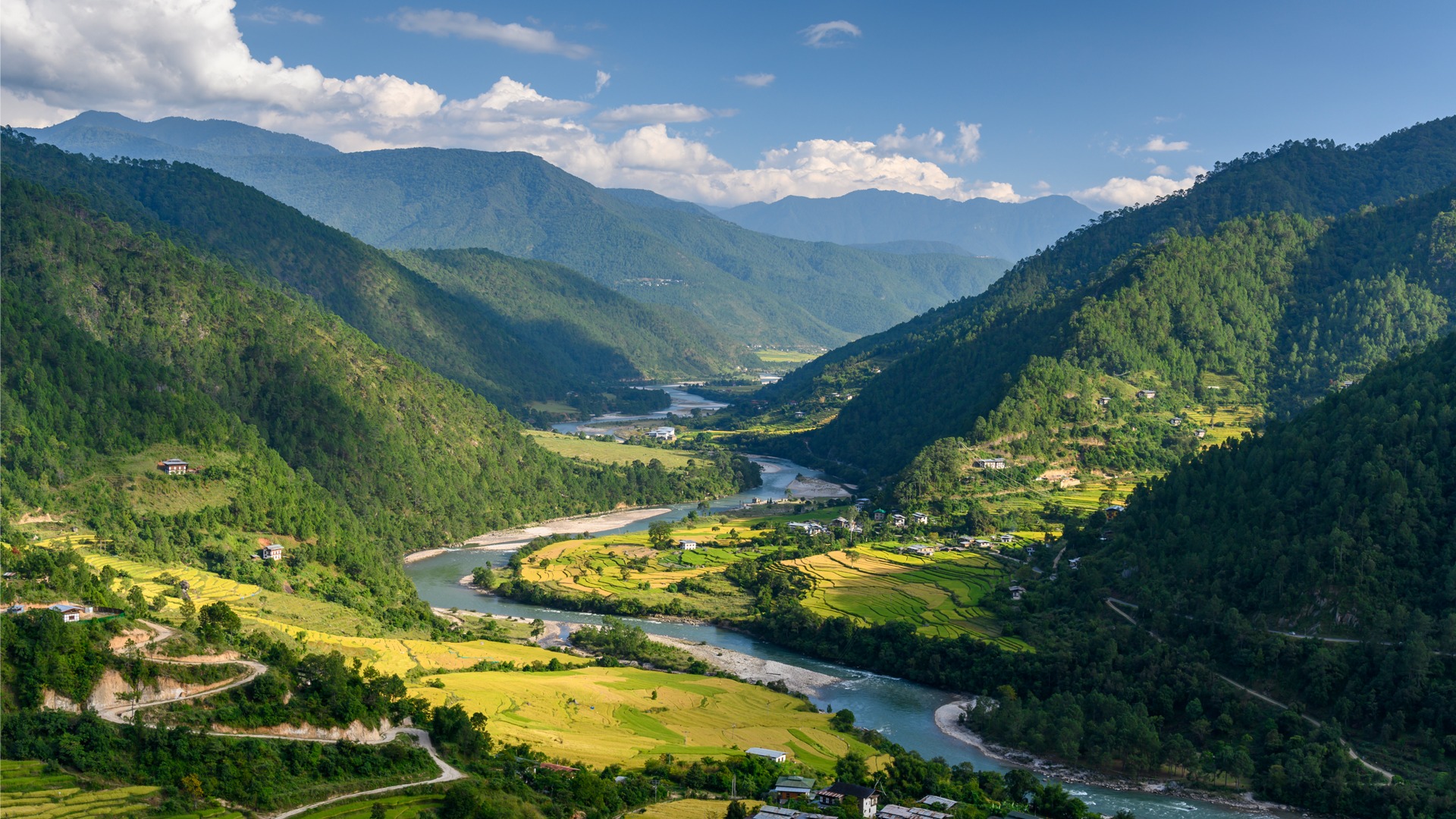 punakha-valley-bhutan