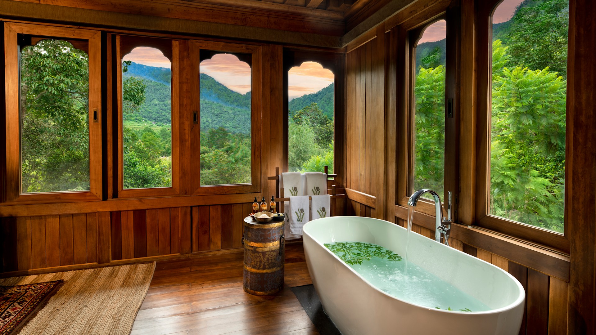 Bhutan-Punakha-River-Lodge-Tented-Suite-Bath